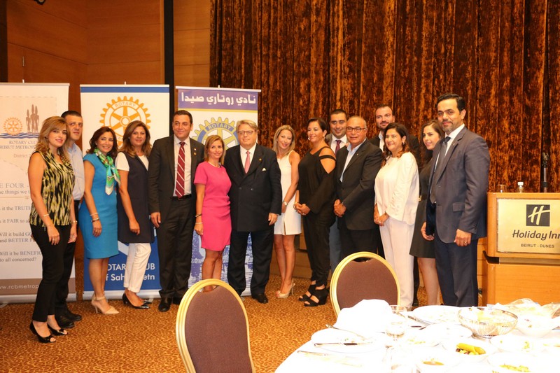 Rotary Clubs host MP Ziad Aboultaif